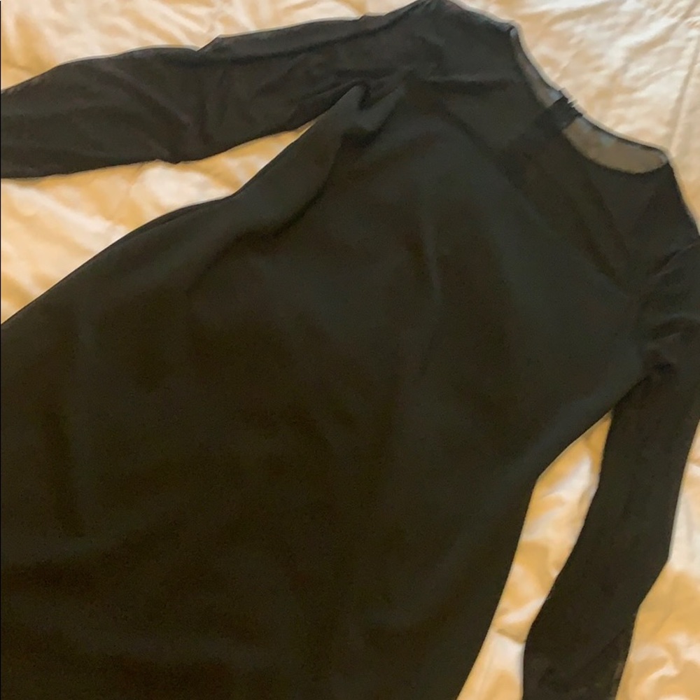 Black shear dresses